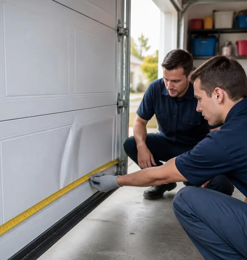 Off Track Door Repair in Clearwater